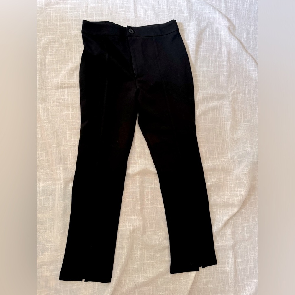 AMADI ANKLE TROUSERS WITH SLIT
